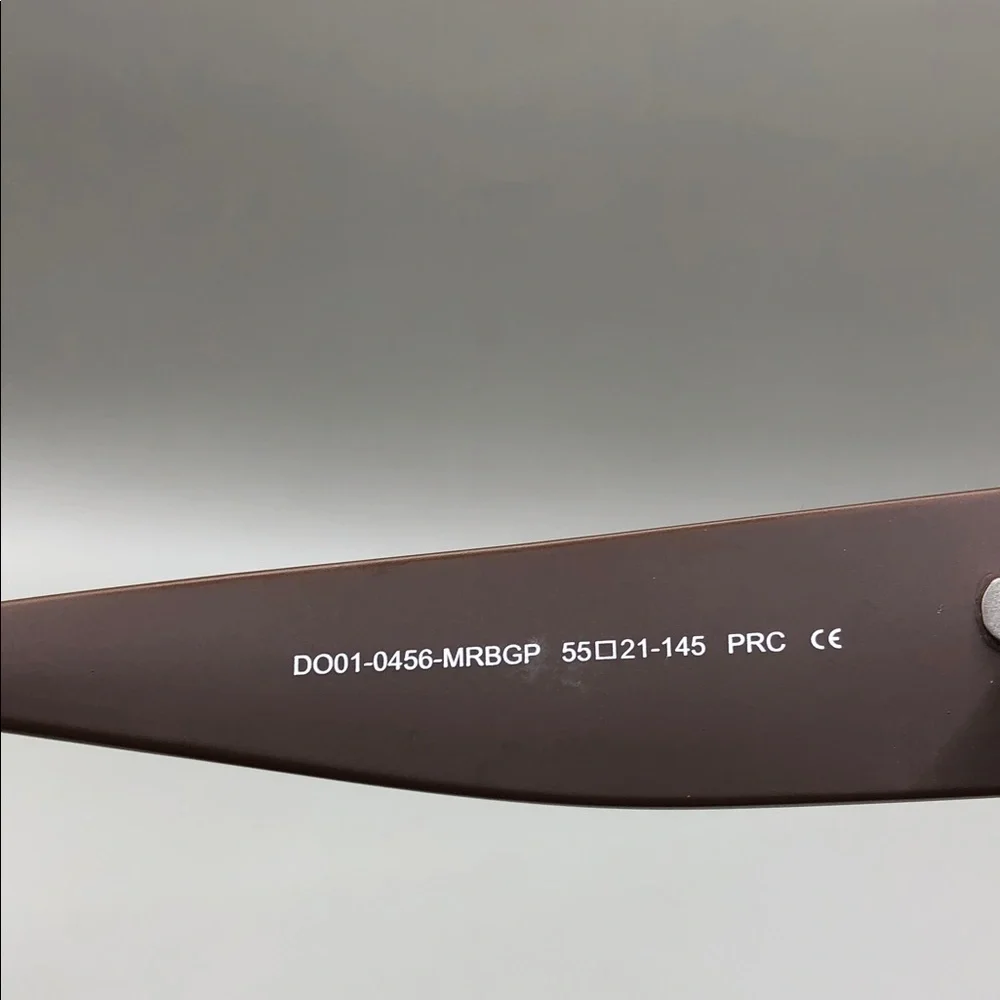 Dime Optics Sunset Sunglasse Square Gradeint Lens Sharp Cat Eye Frame Brown